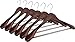 Utopia Home Premium Quality Wooden Hangers - Suit - Coat Hangers - Set of Wooden Hangers - Pack of 6 - Retro