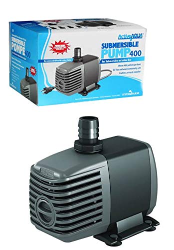 Hydrofarm (4) Active Aqua 400 GPH Submersible Hydroponics Aquarium Water Pumps