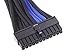 Silverstone Sleeved Extension Power Supply Cable with 1 x Motherboard 24 Pin Connector (PP07-MBBA)