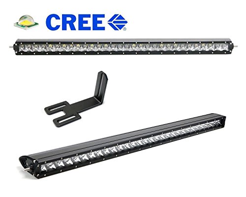 iJDMTOY 20"-31" Single or Double Row Straight LED Light Bar Mounting Brackets For 2003-2017 Dodge RAM 2500 3500 Lower Bumper Insert Area