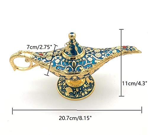 Thyggzjbs T.s Perfect Festival Gift Legend Aladdin Magic Genie Lamps Incense Burners