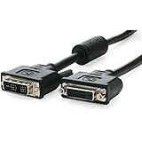 StarTech.com DVI Extension Cable - 6 ft - Single Link - Male to Female Cable - 1920x1200 - DVI-D Cable - Computer Monitor Cable - DVI Cord