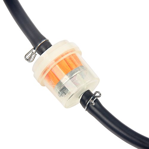 BODYART 6mm Gas Brandstof Filter Benzine Pijp Slang + Clip Mini Moto Scooter Quads Crossmotor - Image 4