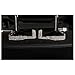 BlingSHD Car Back Seat Hidden Hook Headrest Hanger with Bling Diamond