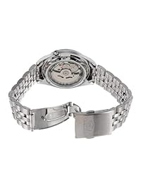 Seiko Series 5 automático blanco Dial Reloj para hombre snk385
