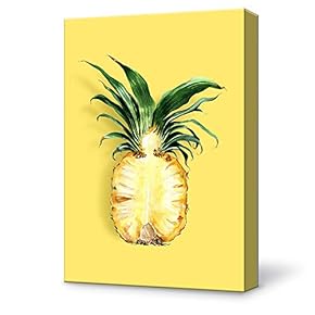 Canvas Wall Art Pineapple Modern Home Decor Canvas Painting Wall Decoration for Bedroom Living Room 12x18 inches