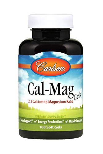Carlson labs Liquid cal-mag, Liquid calcium magnesium, 100 Soft Gel (088395051715)