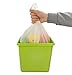 Morcte Clear 8 Gallon Drawstring Trash Bags, 108 Counts