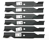Craftsman Set of 6, High Lift Blades Replaces 187254, 187256, 532187254, 532187256 Poulan Husqvarna