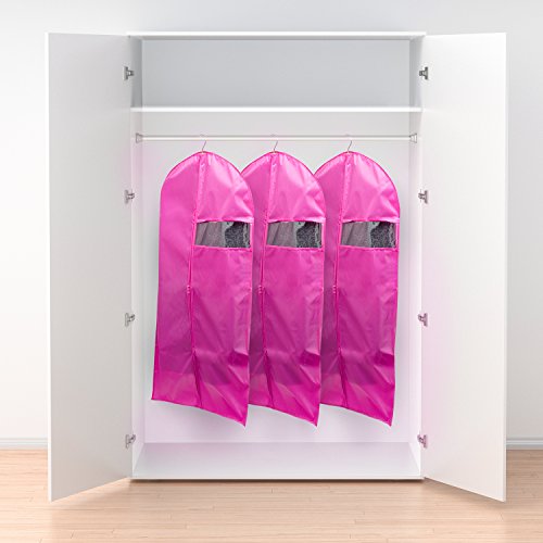 Titan Mall Garment Bag 42" Suit Bag for Luggage, Dresses, Dustproof and Moistureproof
