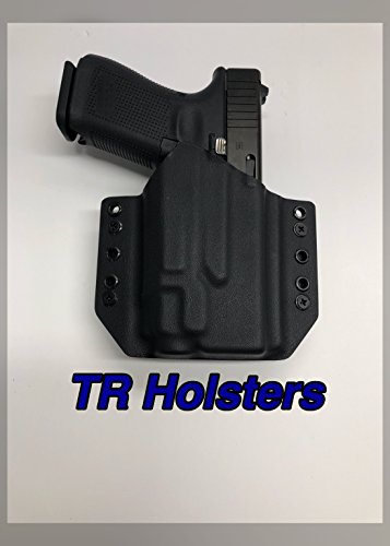 TR Holsters Black Kydex Holster Glock 19 23 32 Streamlight TLR-8