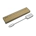 USB 3.1 Type C to Mini DisplayPort/Mini DP Adapter Cable With Aluminium Case Support 4K UHD for MacBook Pro 2016,Galaxy S8(No Support MacBook Pro 2017 and Thunderbolt Interface's Monitor),Silver