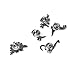 SIVITE Cute Cartoon Enamel Brooch Pin Set for Clothes Hat Bag Scarf Corsage Badge Multicolor Dinosaurs Lapel Pin