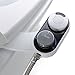 Albustar Music Bidet for Toilet Seat Attachment, Fresh Water Spray Non-Electric Mechanical Dual Nozzle, Detachable Bluetooth Speaker, Answer Calls, Play and Switch Songs, Easy to Install