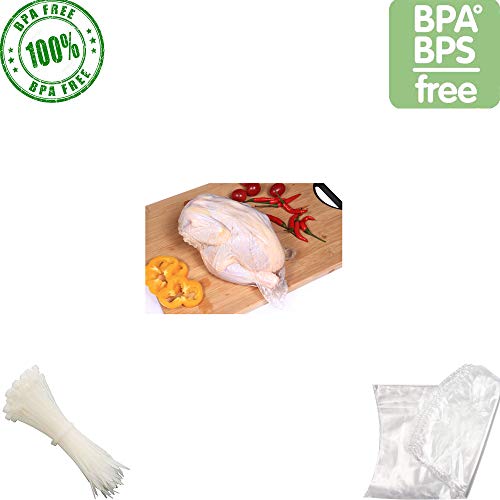 LabZhang Poultry Shrink Bags25pcs Chicken Shrink Wrap Bags,10"x16