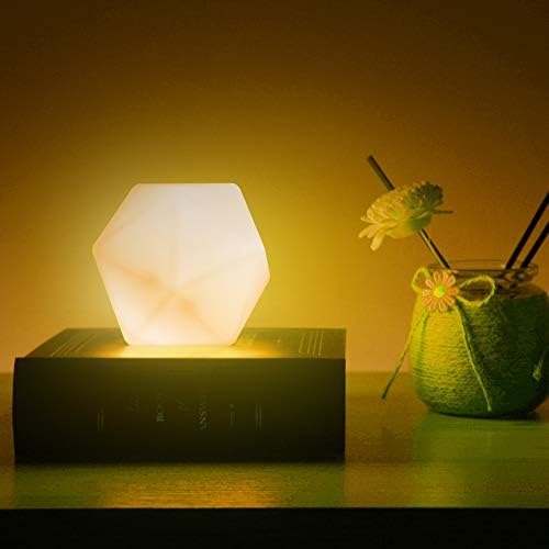 ダイヤモンド型 Ledナイトライト 特別なデザイン ベッドサイドランプ 3段階調光 9色変更可能 おしゃれ タッチ式 授乳ライト 室内照明 Usb充電 子供 お年寄り 赤ちゃんにも使用可 寝室 飾り物 プレゼント 雰囲気作り テーブルランプ Cnsunway