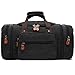 Kenox Oversized Canvas Travel Tote Luggage Weekend Duffel Bag (Black)