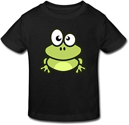 KissKid Cute Cartoon Frog Kids Short Sleeve Tshirt 5-6 Toddler