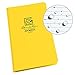 Rite in the Rain Weatherproof Hard Cover Notebook, 4 3/4