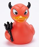 CelebriDucks Devil Duck RUBBER DUCK Bath Toy