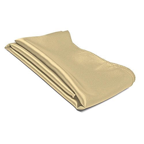 Sparkling Champagne Solid Color Scarf, Regular 9