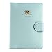 Travel Journey Passport ID Card Holder Case Cover Purse and Passport case (Bows Baby Blue)