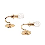 MagiDeal 2pcs Vintage LED Light Wall Lamp Lighting 1:12 Dollhouse Miniatures