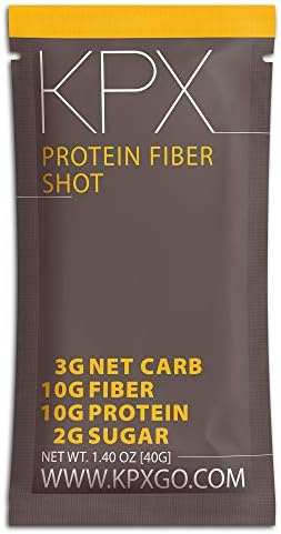 KPX Keto Protein Fiber Egg White Granola Cereal, Extremely Low Carb High Fiber Cereal, Digestive Prebiotic Colon Cleanser, Gluten Free, Grain Free (1.4 Ounce, 12 Pack)