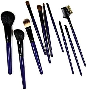 Makeup Brush Set - Kit - Best Choice 10pcs Essential Makeup Brushes - Pencil, Shader, Tapered, Definer - Last Longer, Apply Better Makeup &amp; Make You Look Flawless!