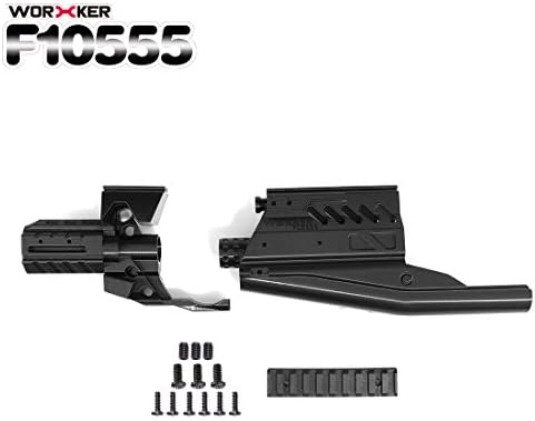 Worker F10555 3D Printing Front Tube Kit for nerf n-strike elite stryfe blaster - Black
