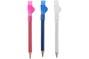Sewing Fabric Pencils Water Soluble Pen Tailor Mark Chalk With Brush Cap For Tailor Or Home Marker A