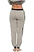 Coco-Limon Women Regular & Plus-Size Jogger Sweatpants , Long Slim Fit,Medium,Heather Grey