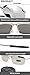 Dreamviva Polarized Mirror Sunglasses Metal Frame Anti-Glare UV400 Protection Full Mirrored Lens Eyewear for Men Silver Lens