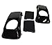 6x9 Saddlebag Speaker Lids Gloss Vivid Black for 1993-2013 Harley-Davidson Touring Models Road Glide Street Glide Electra Ultra Classic