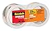 Scotch Long Lasting Storage Packing Tape, Clear, Storage Tape Withstands Extreme Temperatures, 1.88 in x 54.6 yd, 2 Rolls