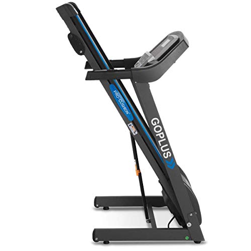 Goplus Electric Folding Treadmill with Incline, Walking