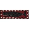 Chandler 4 Corners Artist-Designed Black Whale Hand-Hooked Wool Runner Rug (30" x 8') 418J3LqqskL