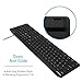 Macally Wired Mac Keyboard Full-Size/Extended - Number pad 10 Key & 5FT Wired USB A Cable - 21 Shortcuts for Apple Computer Keyboards - Replacement Keyboard for Mac with USB Port - (Black)