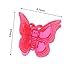 100 Pieces Hair Clips Claw Butterfly Hair Clips Barrettes Assorted Color Mini Jaw Clip Hairpin Hair Accessories for Women and Girls