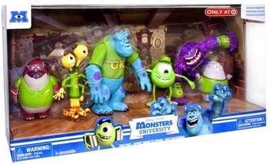 Disney / Pixar Monsters University Exclusive Figure 6-Pack 