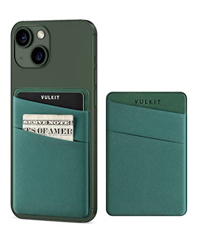 VULKIT Phone Card Holder Slim Elastic Adhesive Phone Wallet… at Amazon