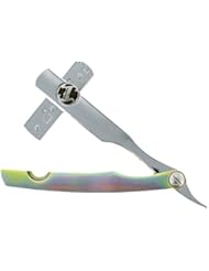 Irving Barber Company Disposable Blade Razor (Yellow Zinc on Chrome Razor)