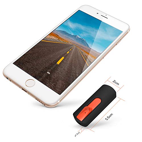 KEXIN 3 Stück 32GB USB Stick Speicherstick Rotate Metall Mehrfarbig Mehrfarbig High Speed USB 3.0 USB-Flash-Laufwerk… – Bild 7