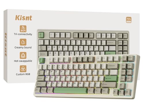 Kisnt KN85 75% Wireless Mechanical Keyboard