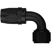 Aeroquip FBM4433 Hose End (#8 90 Deg Black)