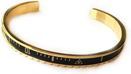 BeiChong Women Jewelry Steel Cuff Speedometer Bracelet