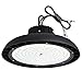 hykolity 200W LED High Bay Light, [400W/750W MH/HPS Equiv.] 28000lm 1-10V Dim 5000K LED UFO High Bay Light Fixture, Commercial Warehouse/Workshop Area Light