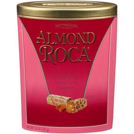 Almond Roca The Original Buttercrunch Toffee With Almonds Tin 26oz