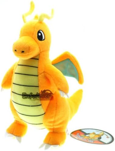 New 9" Pokemon Dragonite Plush Toy Doll Rare^PC2199