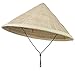 Coolie Hat Asian Japanese Large Straw Bamboo Sun Rice Farmer Costume Accessory